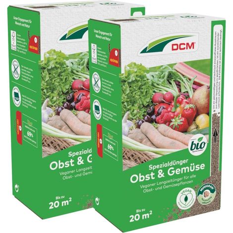 Cuxin DCM Spezialdünger für Obst & Gemüse 3 kg Gemüsedünger Obstdünger