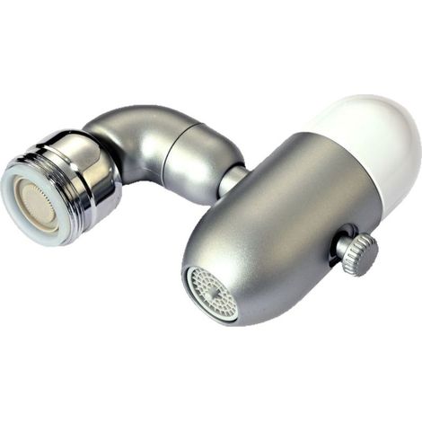 720°-Wasserhahn-Luftsprudler – 4 Modi und Wassersparfunktion, werkzeugloser M22/M24-Universaladapter für Küche und Bad – korrosionsbeständiges ABS