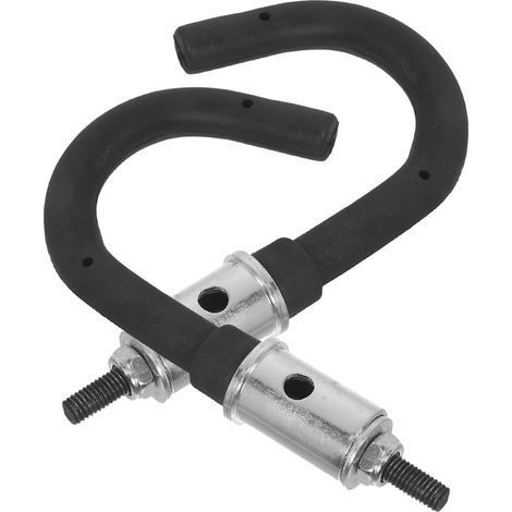 Stabilisateur d'éch2 pièces : crochets stabilisateurs d'échdroits et télescopiques robustes pour grenier, garage, toit, crochets et support mural pour extérieur (1/5)
