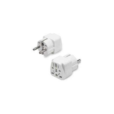 Reiseadapter Großbritannien-Frankreich, USA-Frankreich, Großbritannien-Frankreich, China-Frankreich, Universal-Reiseadapter (2 Stück) - Crezuo