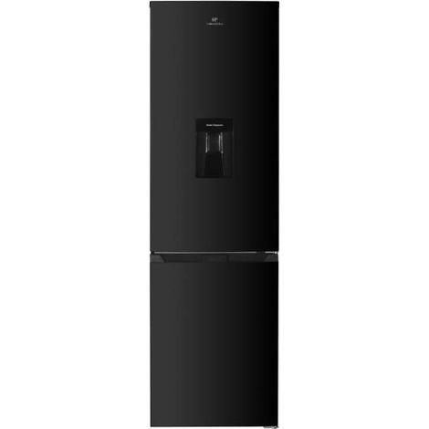 Continental Edison – Réfrigérateur congélateur bas 251L – Total No Frost – Dégivrage automatique – Température réglable – Noir – L 55 cm x H 180 cm