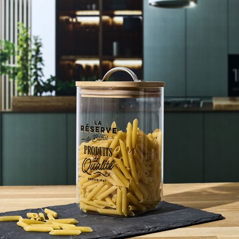 Bocal de Conservation - COOK CONCEPT - Bistrot - 100 cl - Transparent (1/4)