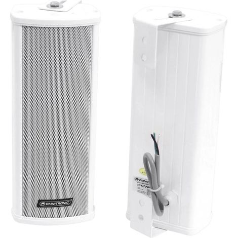 [NEUWERTIG] B-Ware Omnitronic Tonsäule Lautsprecher Ela Wetterfest Ip44 Pcw10 15 W