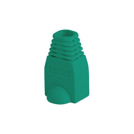 FUNDA PROTECTOR LANBERG CONECTOR RJ45 (PACK 100 UDS) VERDE (1/3)