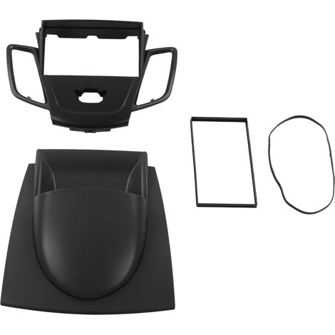 Cadre de tableau de bord autoradio en plastique ABS pour Ford Fiesta 2008-2011 kit remplacement facile (1/5)