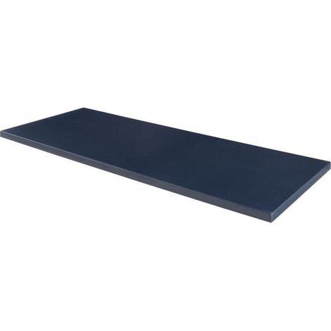 Plateau meuble sous vasque en bois - Bleu - L 120,4 x P 46,1 cm - Aurore Blue - Livraison gratuite