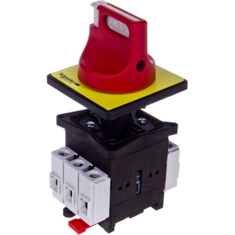 Interruttore sezionale TE SYS 32A 3P 690V AC con comando rotativo e protezione IP65