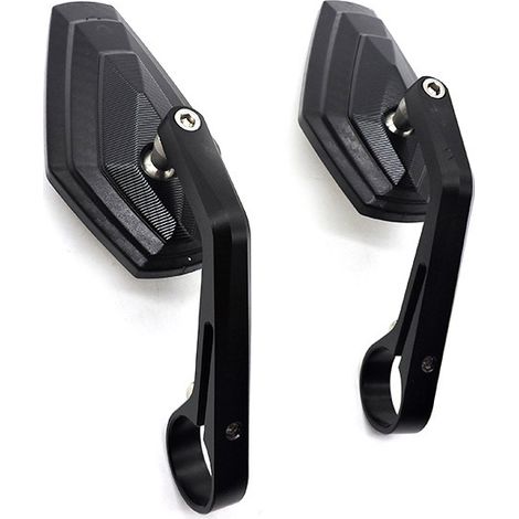CNC modified motorcycle rearview mirror, electric road vehicle rearview mirror, large aluminum alloy rearview mirror. (1/5)