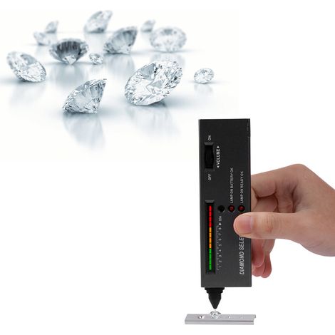 Conductimètre thermique de deuxième génération, testeur de diamants, testeur de dureté, détecteur d'authenticité de diamants, outil pour la jadéite et le cristal, testeur de diamants de haute précisio (1/5)