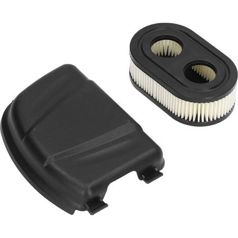 Air filter for lawnmower, replacement air filter parts with cover for lawnmower 798452 590548 (1/4)