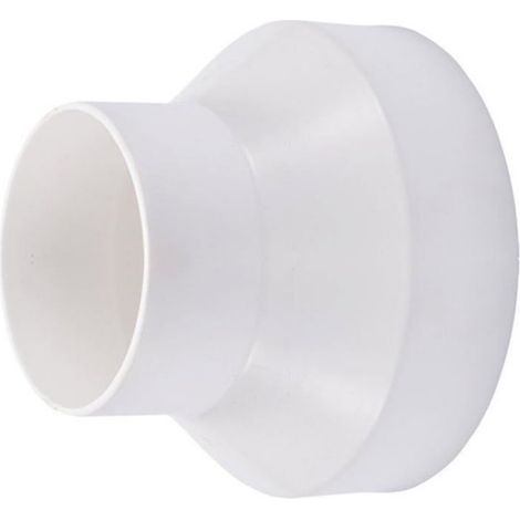 Adaptateur de conduit réducteur 150 mm à 100 mm pour ventilateur d'extraction idéal pour sèche-linge cuisine salle de bain (1/3)