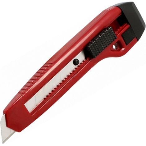 Cutter 18mm autolock avec capot et crémaillère ABS - Wilmart