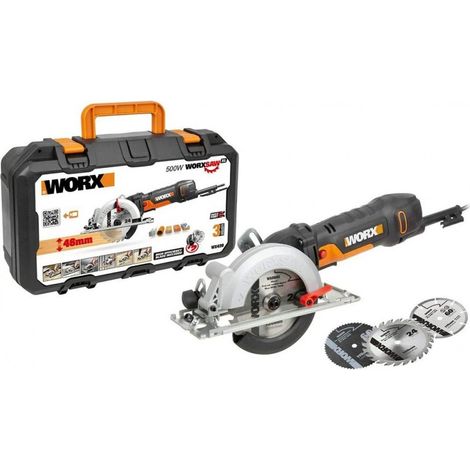 Sierra Circular Compacta de 120mm - 500W Worx Wx439 (1/5)