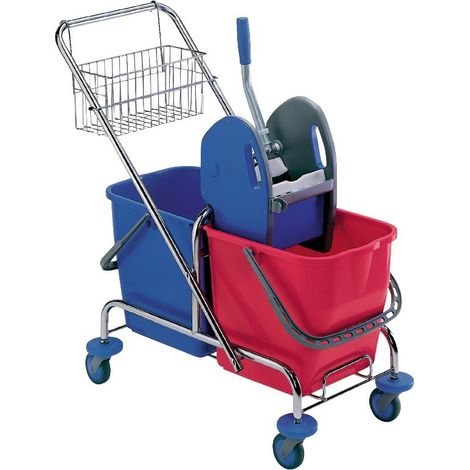 Chariot de nettoyage, 2x25l