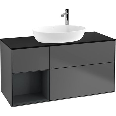 Villeroy & Boch F942HGGK Meuble sous-lavabo Finion F94 (1/2)