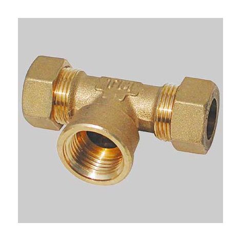 TEE FEMMINA ORING TIEMME  22 x 3/4 x 22     TIEMME