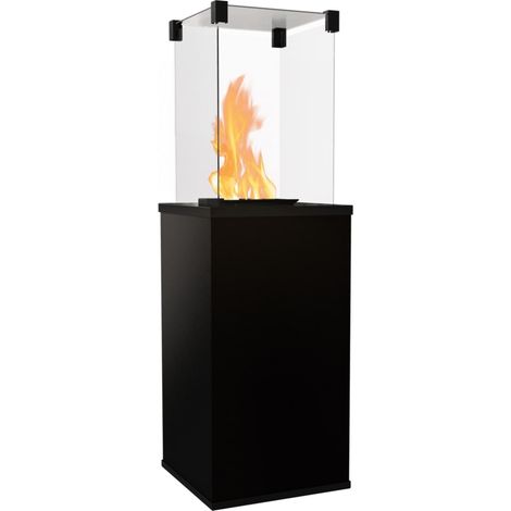 KRATKI Gaskamin PATIO Mini Quarzstein Nero Assoluto Gasheizgerät 4-8,2 kW (1/5)
