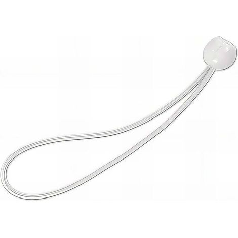 Attache Rapide Blanche Lot de 4 - 4x25 cm - Pratique et Résistante - Fiable - D-Work (1/2)