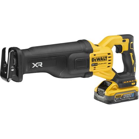 Dewalt DCS386H2T 18v XR Brushless Reciprocating Saw Kit - 2 x 5.0ah Powerstack Batteries