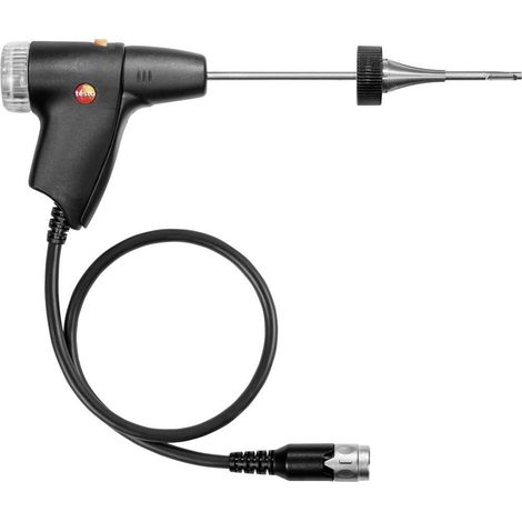 Testo 0600 9780 Sonda modular de gas de combustión negra
