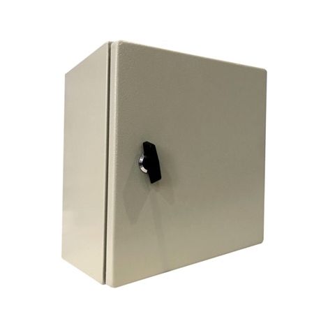 Coffret mural RS PRO en Acier Gris RAL 7032, IP66 ( Prix pour 1 )
