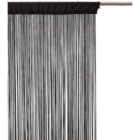 Atmosphera – Rideau en fils polyester 90x200 cm – Motif décoratif moderne – Pour décoration intérieure – Style contemporain