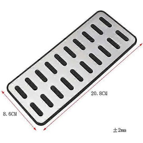 Repose-pieds et couvre-pédales pour Hyundai IX25, Creta, Accent, Verna, Solaris, Kia K2, Rio, Soul et KX3 - Accessoires auto (1/5)