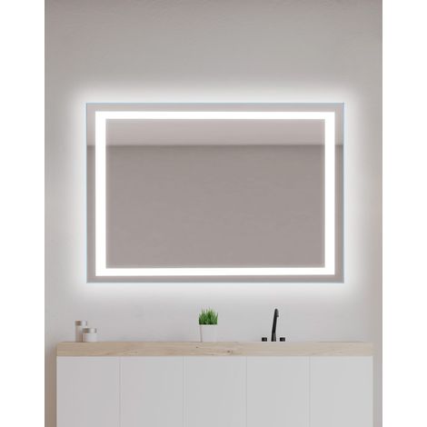 BATHSTAGE 65423 B-919 H/V Espejo LED Retroiluminado Reversible 60x80 cm Canto Pulido - ref: BS-65423 (1/3)