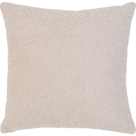 Cuscino Savannah in bouclé beige 45x45 cm