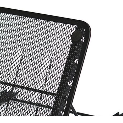 Support pour Tablette et PC Portable, Réglable et Stable, Dissipation Thermique, Bureau Maison Noir (1/5)