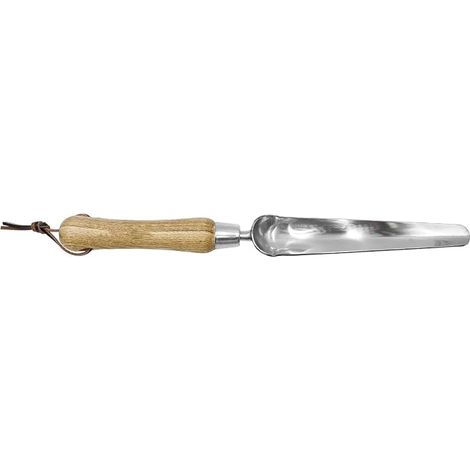 Élargisseur manuel en acier inoxydable pour plantation, désherbage et travail du sol 34,5 x 3,2 cm (1/5)
