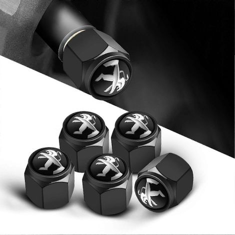 4pcs Car Tire Air Nozzle Cap Résistance à la corrosion Stem Cap pour Accessoires Automobiles (1/5)