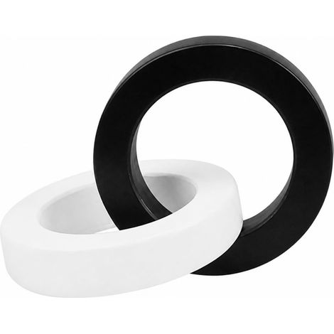 Marble Decoration Interlocking Rings Ornament Marble Table Ornament Geometric Table Ornament for TV Stand, Cooler, Shelf (1/5)
