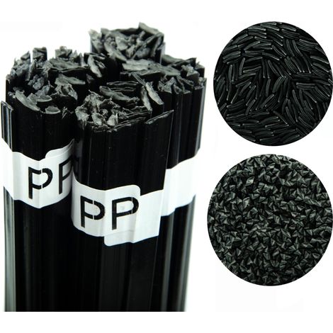 Varilla de Aporte PP Negra 100g – Alta Calidad  42 cm  Temperatura 260-330°C  Uso Automotriz e Industrial (1/3)