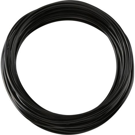 mm schwarzer Aluminiumdraht für DIY-Schmuckherstellung – 5-Meter-Rolle – Kreatives Zubehör (1/5)