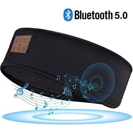 Maschera notturna, maschera per dormire, fascia Bluetooth, cuffie per dormire: regalo ideale per lo sport, per chi dorme su un fianco e per i viaggi. (1/4)