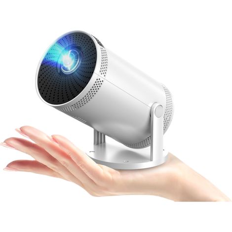Proyector de vídeo compacto con Wi-Fi de 5 GHz, Bluetooth 5.0, corrección trapezoidal y funciones de cine en casa. (1/5)