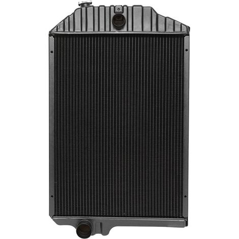Radiatore raffreddamento acqua con 5 file di celle per John Deere, codice OEM AR95802, RE21893, RE38664