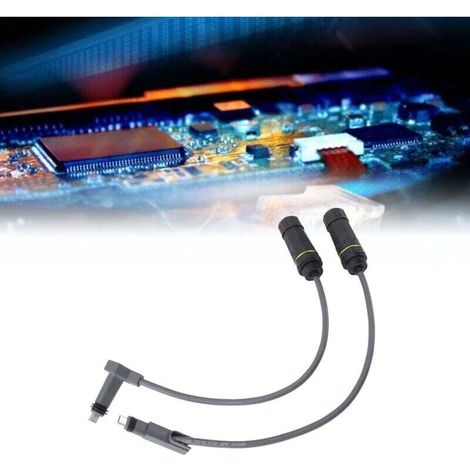 Adaptateur SPX vers RJ45, 1200Mbps, câble Ethernet étanche IP68, pour routeur plat et Satellite, 2 pièces (1/4)