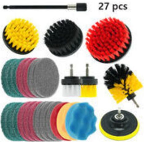 25 Brosse Perceuse Brosse de Nettoyage pour Perceuse Ensemble de Brosse de Forage électrique Brosses