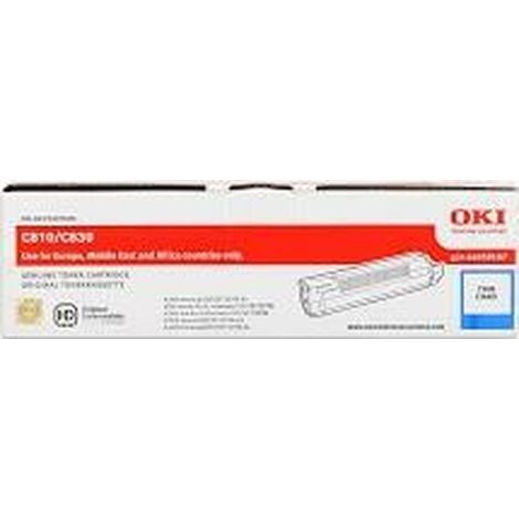 OKI SUPPLIES Toner / cyan / 8.000 Seiten / C810 / C83 (44059107)