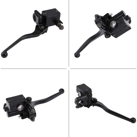 Master-Cylindre de Frein, Universal ATV Motorcycle Master Cylindre de Frein Droit, qualité Premium, Conception Réglable, KL600 KLR250 650 300 400 450 (1/5)