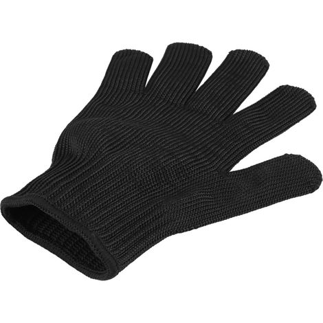 paire de gants de travail en maille d'acier inoxydable résistants aux coupures, outil de protection pour boucher (1/5)