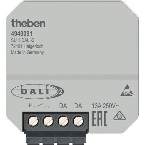 Steuergerät Theben DALI-2 1FACH Lichtsteuerung