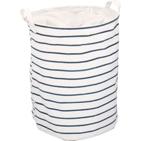 Sac à Linge - Panier à Linge Tissu 33 x 43 cm - Avec Poignées Latérales - Pour Salle de Bain ou Transport - 1 Pièce