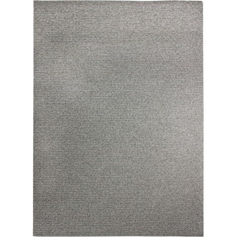 KOKO - Tapis effet tweed pour intérieur et extérieur gris 160x230 (1/5)