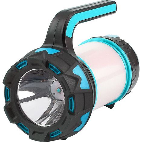 Rechargeable Camping Lantern, Flashlight, for Hurricane Emergency, Outdoor, Hiking and Home (Sky Blue) (1/5)