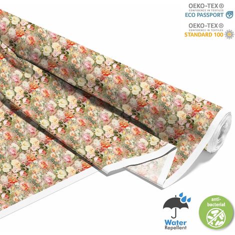 Outdoor dekostoffe oxford - Motiv Blumen I DX5539 (1/5)