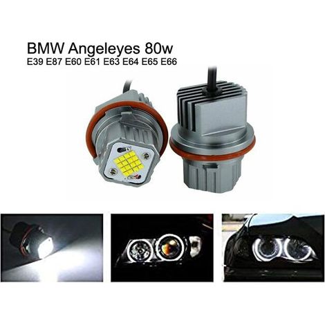 Angel Eyes 80W Cree LED für BMW E39 E87 E60 E61 E63 E64 E65 E66