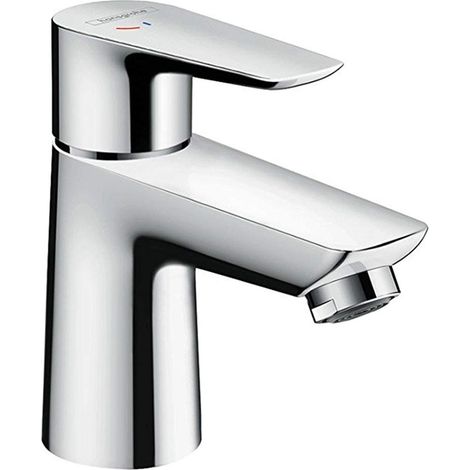 Hansgrohe Talis E - Miscelatore monocomando 80 CoolStart per lavabo, senza sistema di scarico, cromato 71704000 (1/5)